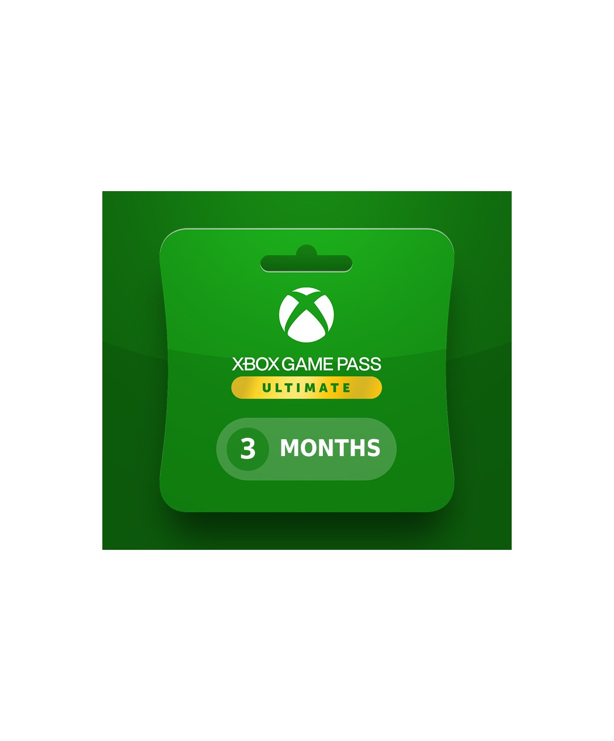 Xbox Game Pass Ultimate - 3 Month Subscription Card NO Xbox One Key EUROPE